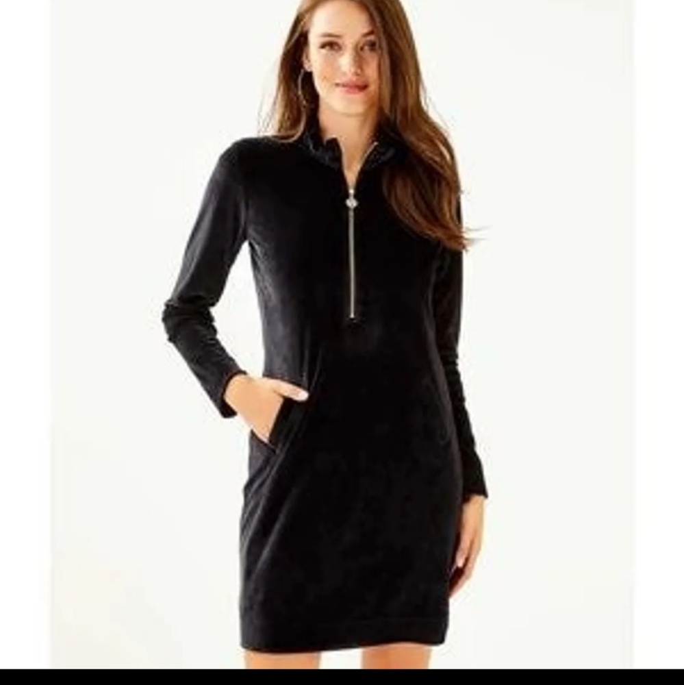 SOLD!! Lilly Pulitzer black dress